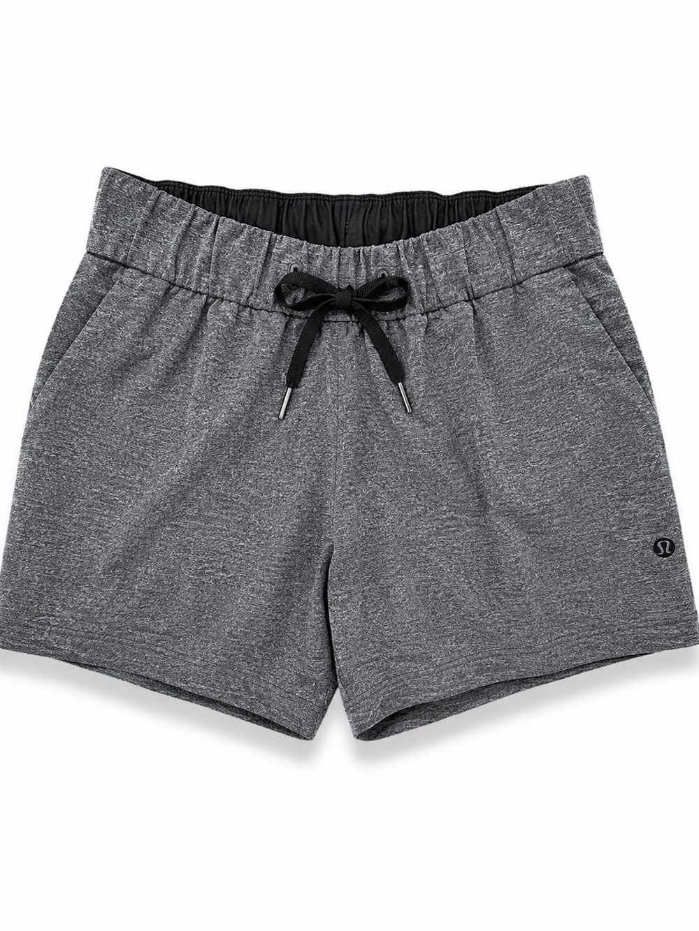 Lululemon Hotty Hot Short II 2.5” Gray Heather Shorts Size 4 Small